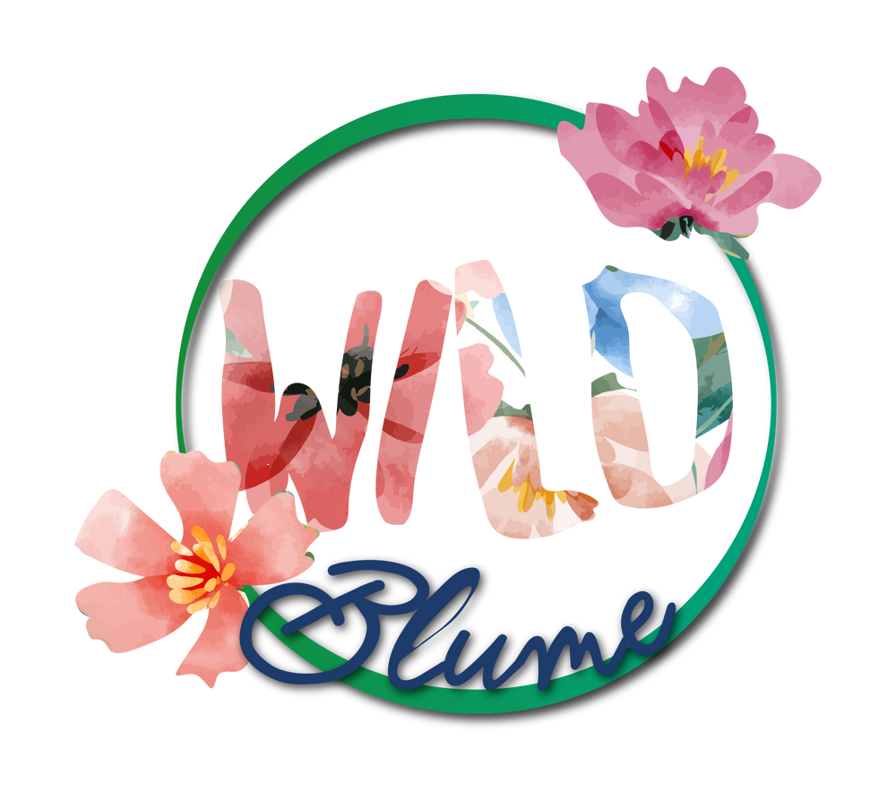WILD BLUME - Frauen Premium Hoodie
