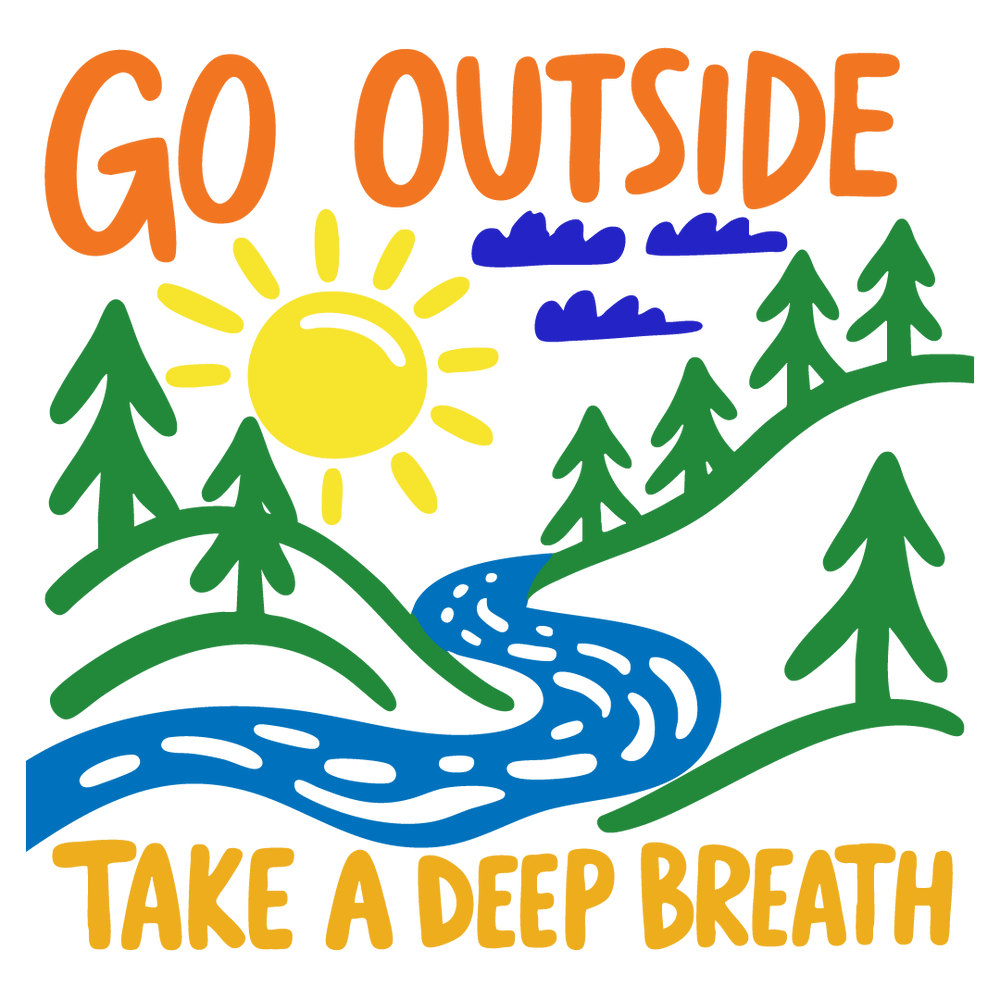 GO OUTSIDE - Bio Sweatjacke Unisex