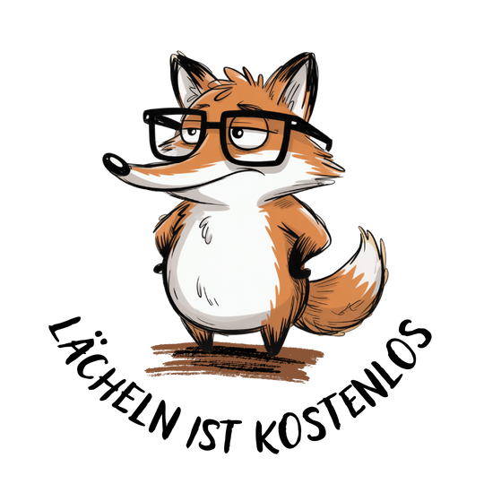 LÄCHELN IST KOSTENLOS - Herren Bio T-Shirt