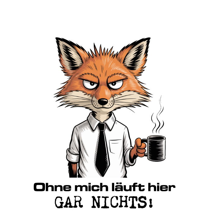 OHNE MICH LÄUFT NICHTS - Bio Hoodie Unisex