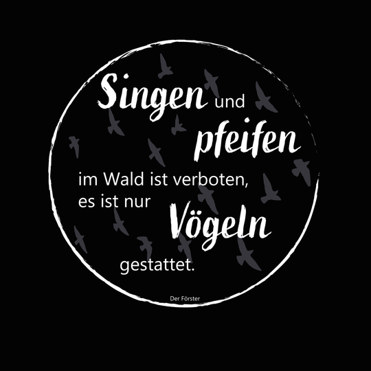 SINGEN UND PFEIFEN - Herren Bio T-Shirt