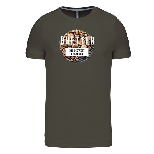 BRETTER DER WELT - Herren Basic T-Shirt