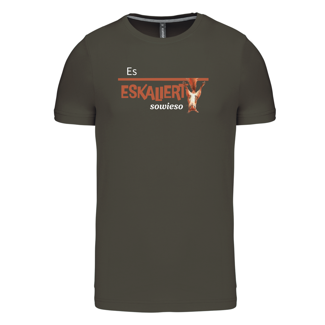 ESKALATION - Herren Basic T-Shirt