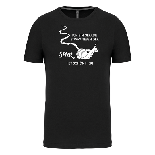 NEBEN DER SPUR SCHNECKE - Herren Basic T-Shirt