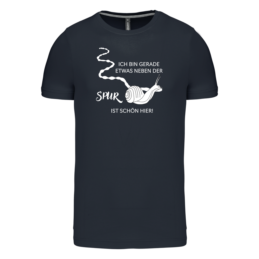 NEBEN DER SPUR SCHNECKE - Herren Basic T-Shirt