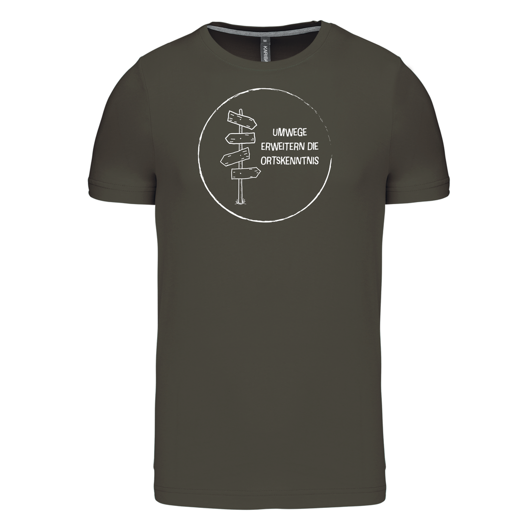 UMWEGE - Herren Basic T-Shirt