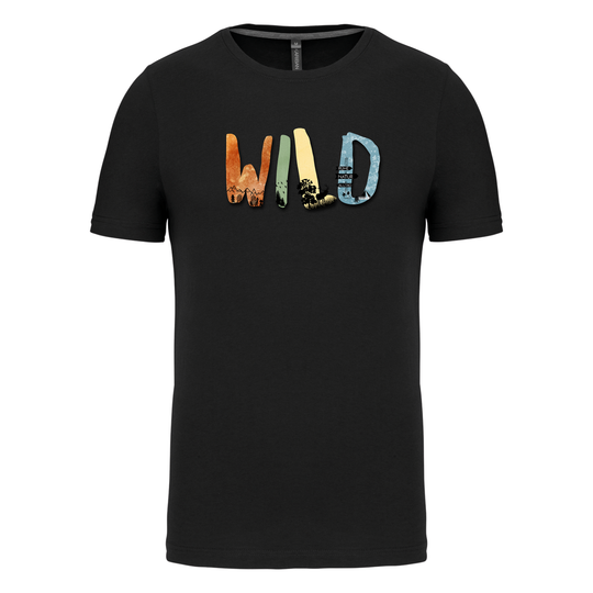 WILD - Herren Basic T-Shirt