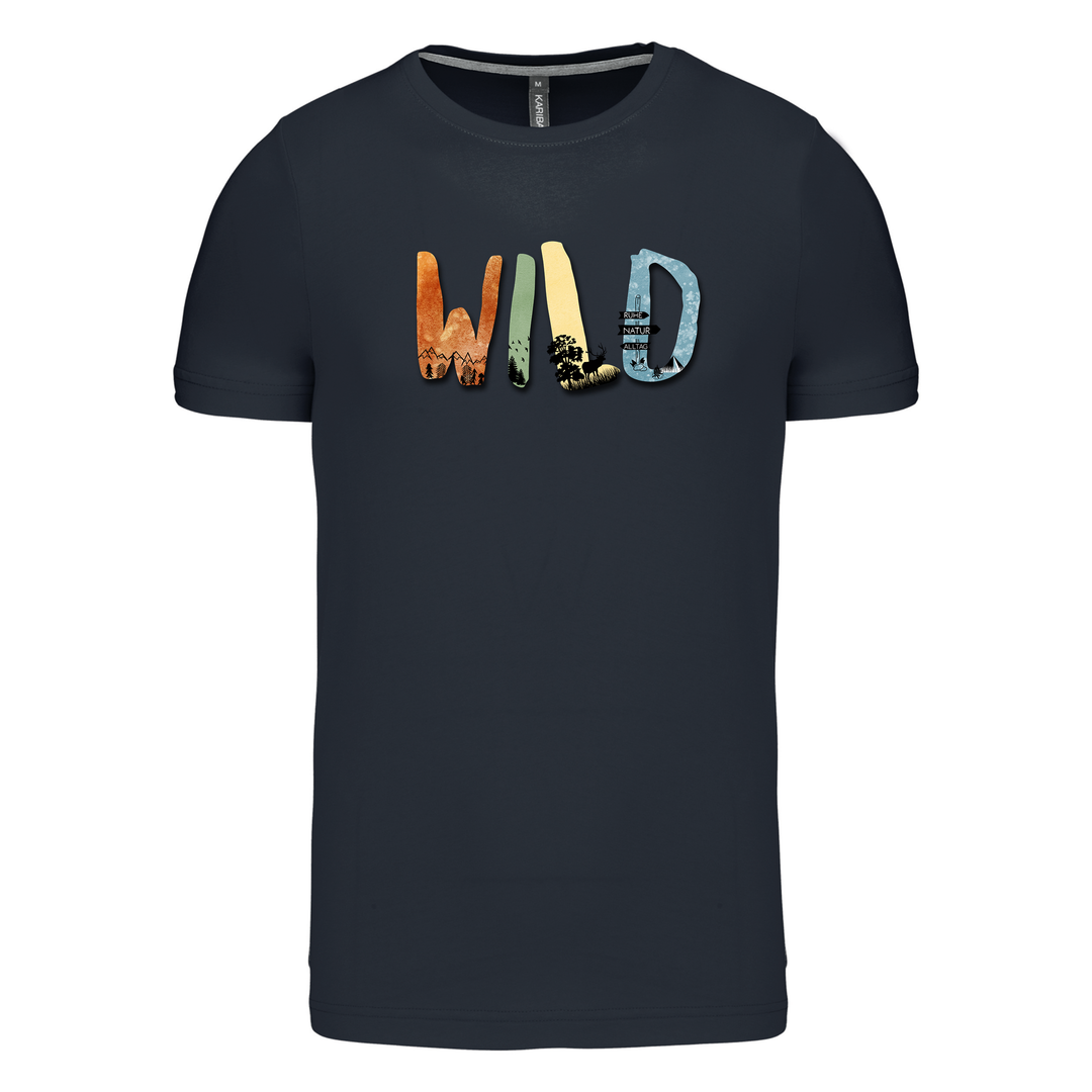 WILD - Herren Basic T-Shirt