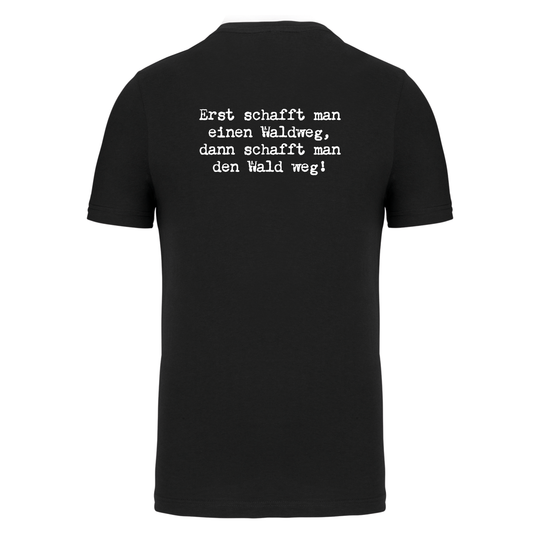 WALDWEG (Rückendruck) - Herren Basic T-Shirt