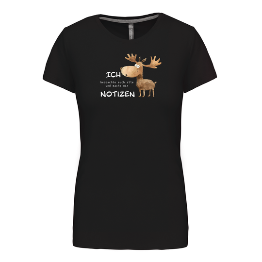 ELCH NOTIZEN - Damen Basic T-Shirt