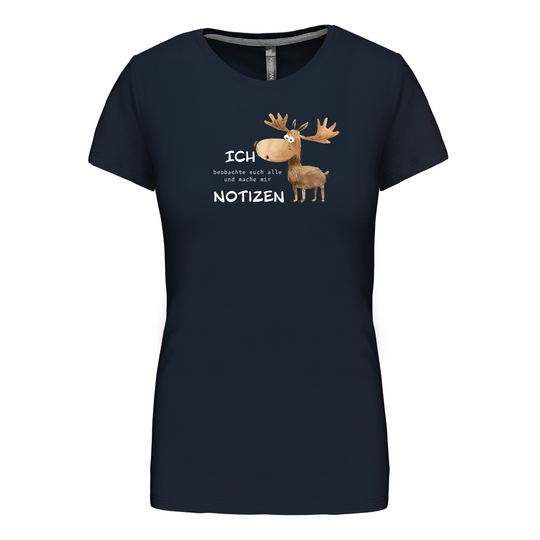 ELCH NOTIZEN - Damen Basic T-Shirt