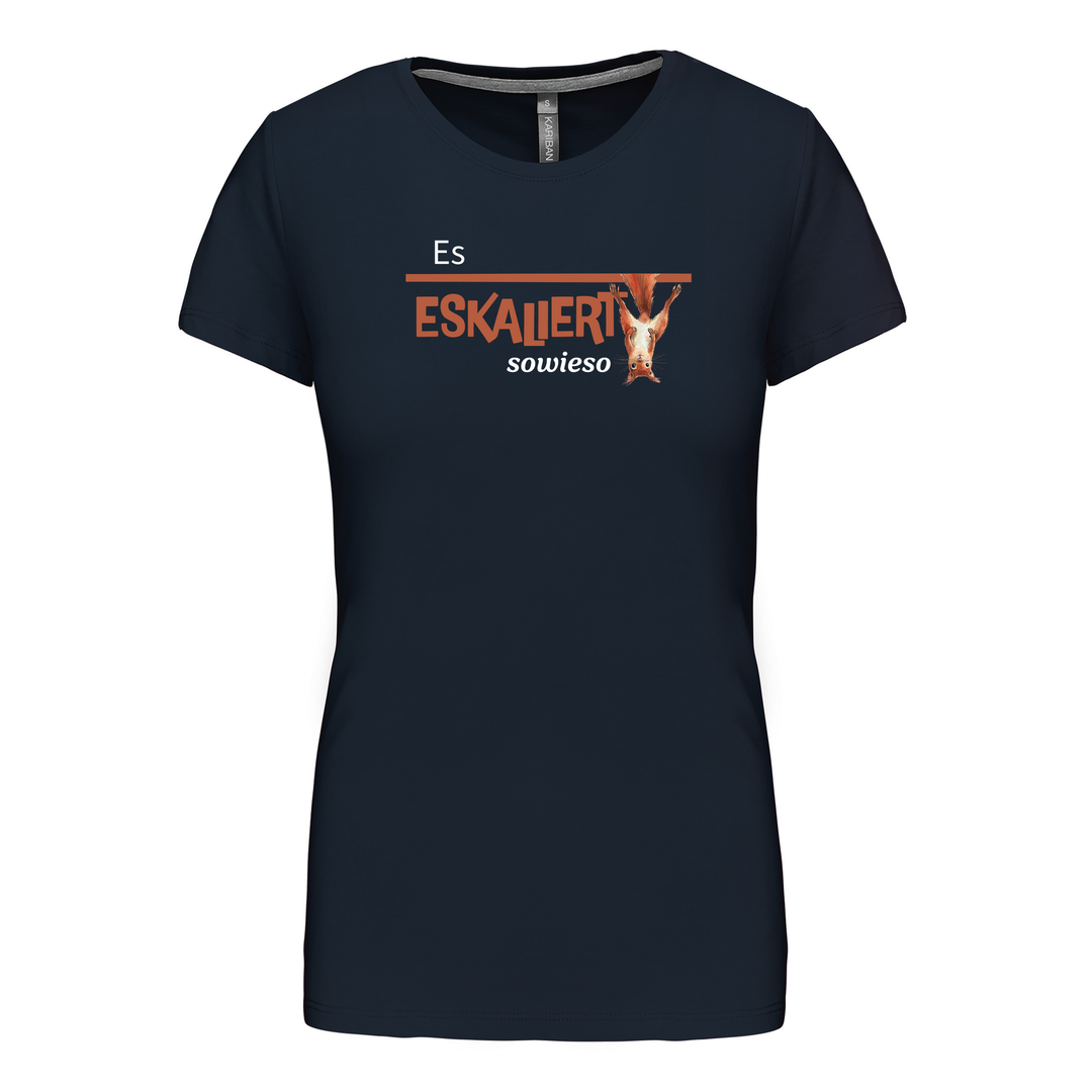 ESKALATION - Damen Basic T-Shirt