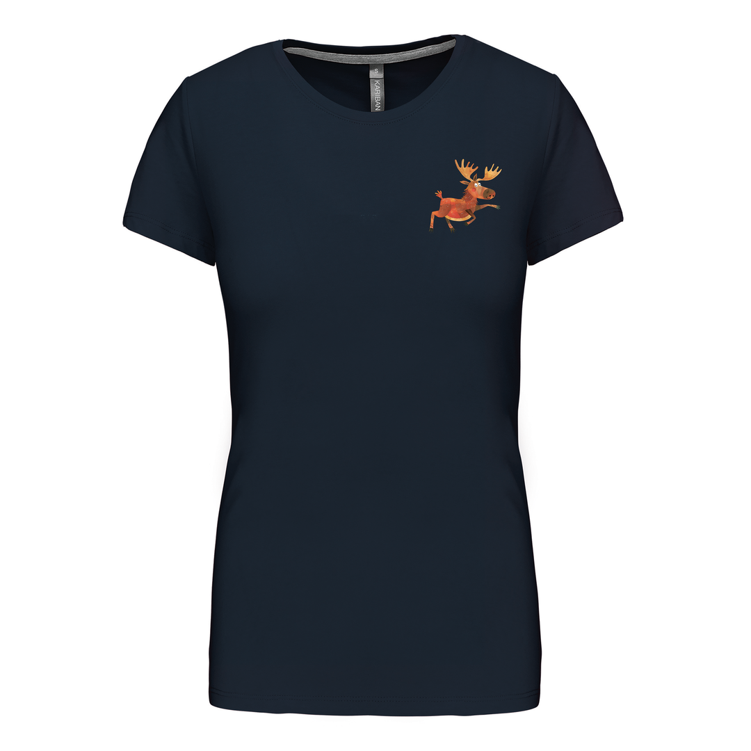 HIRSCH - Damen Basic T-Shirt