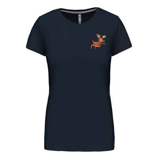 HIRSCH - Damen Basic T-Shirt