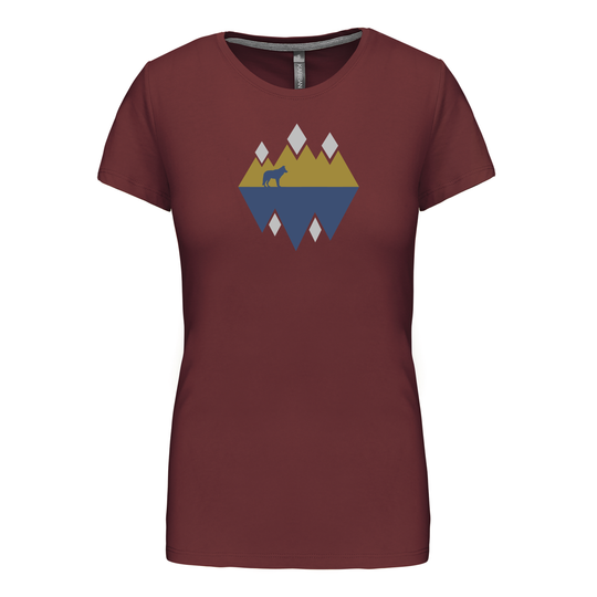 WOLF IM WALD - Damen Basic T-Shirt