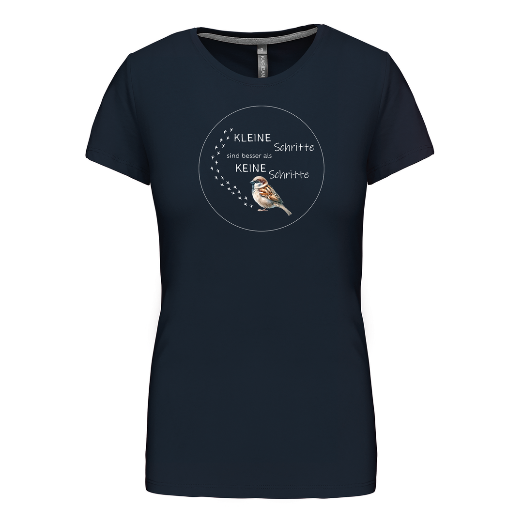 KLEINE SCHRITTE - Damen Basic T-Shirt