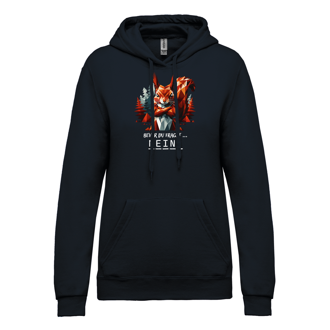 EICHHÖRNCHEN NEIN - Damen Hoodie