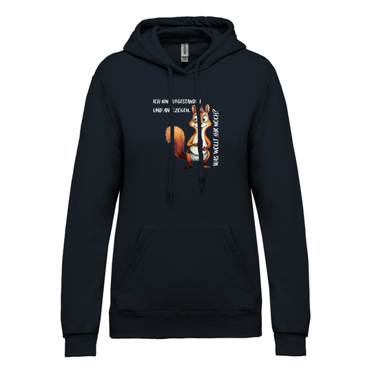 STREIFENHÖRNCHEN - Damen Hoodie