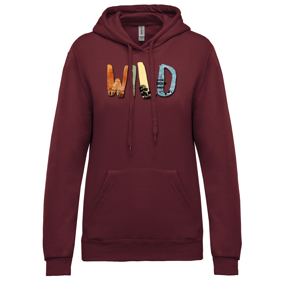 WILD - Damen Hoodie