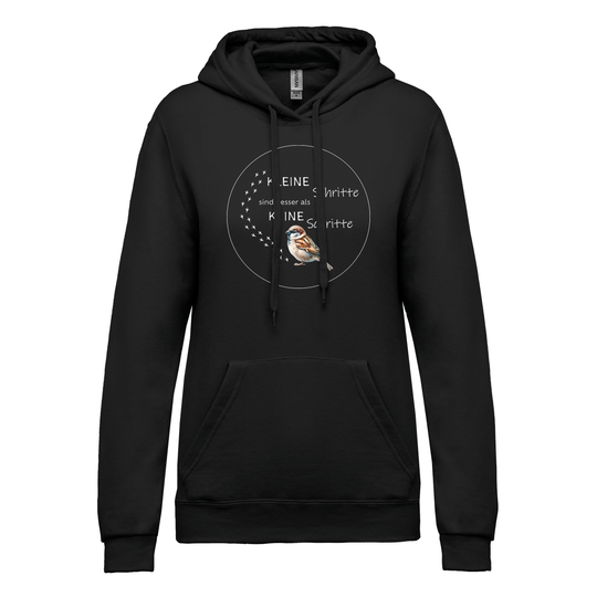 KLEINE SCHRITTE - Damen Hoodie