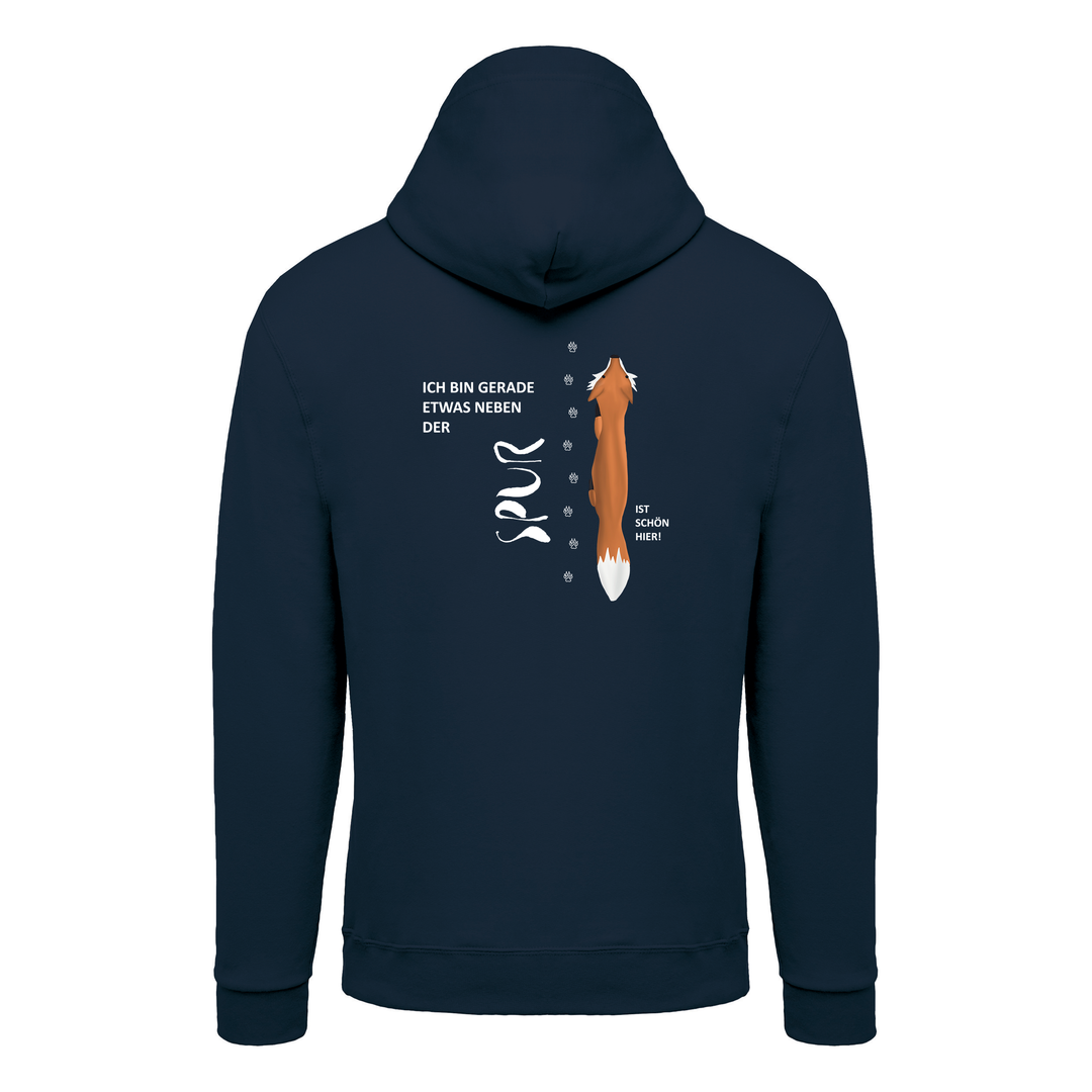 NEBEN DER SPUR (Rückendruck) - Herren Hoodie