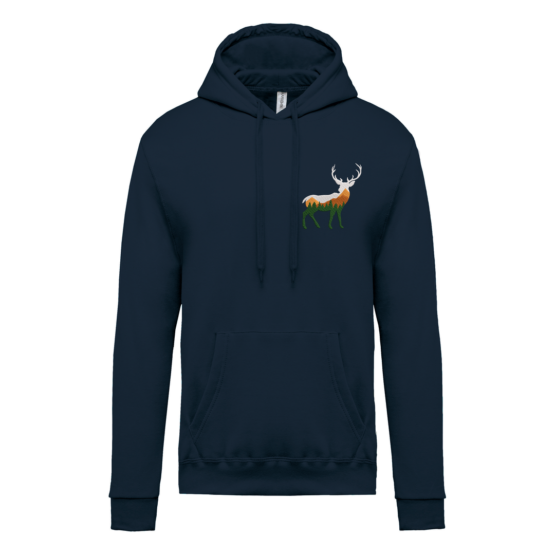 HIRSCH (Stick) - Herren Hoodie