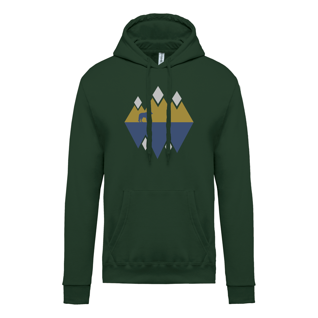 WOLF IM WALD - Herren Hoodie