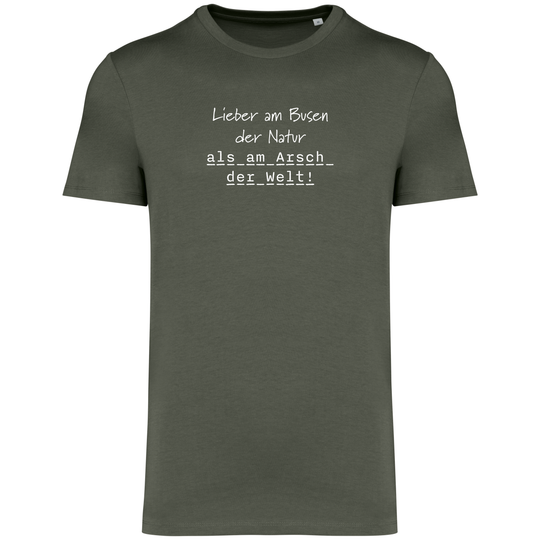 BUSEN DER NATUR - Herren Bio T-Shirt