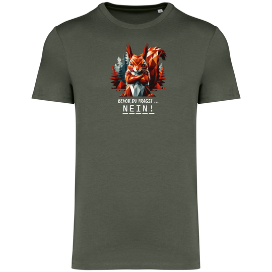 EICHHÖRNCHEN NEIN - Herren Bio T-Shirt