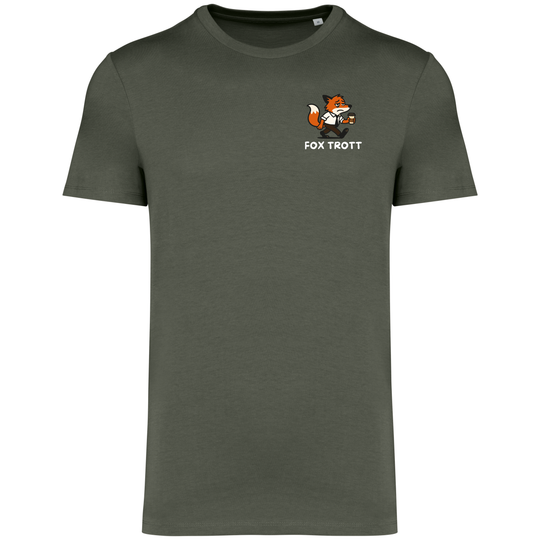 FOX TROTT (Brustdesign) - Herren Bio T-Shirt