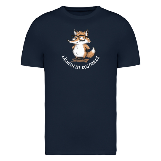 LÄCHELN IST KOSTENLOS - Herren Bio T-Shirt