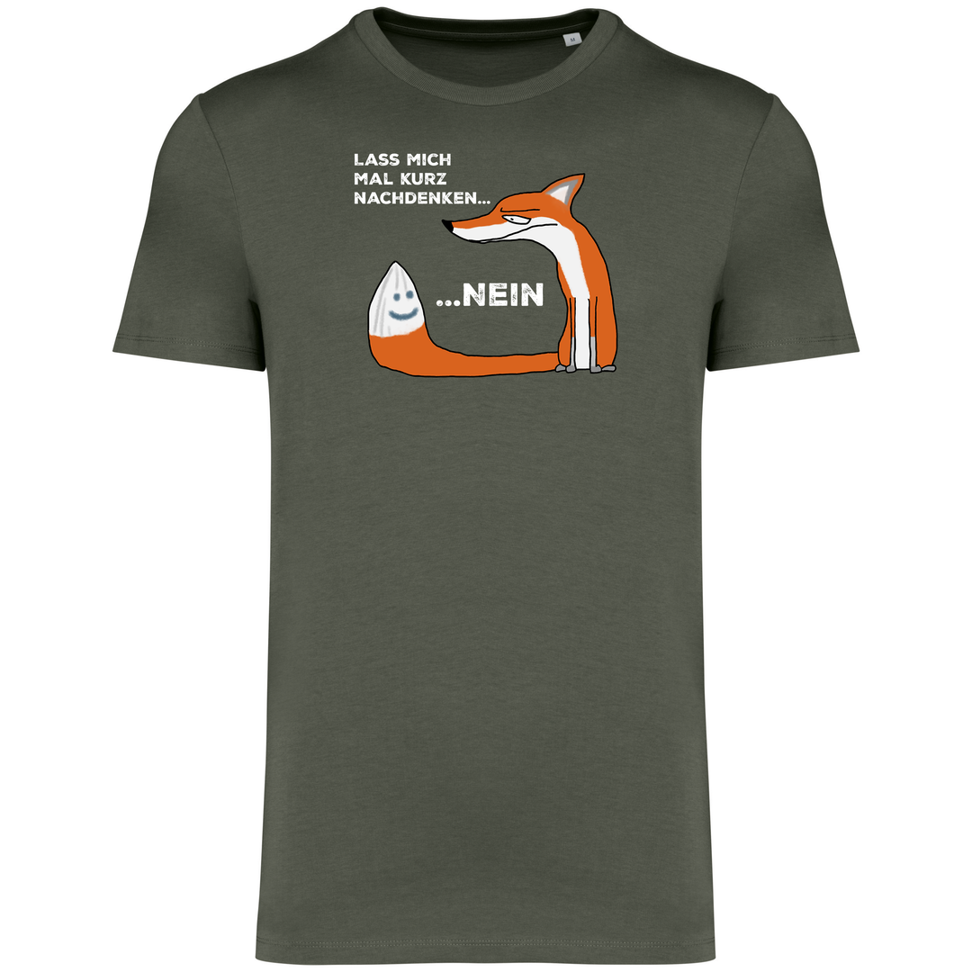 GRIMMIGER FUCHS - Herren Bio T-Shirt