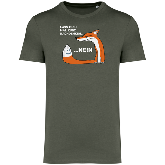 GRIMMIGER FUCHS - Herren Bio T-Shirt