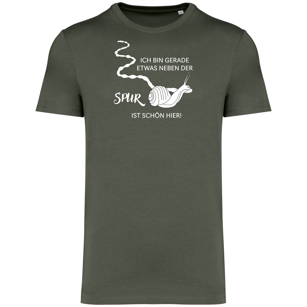 NEBEN DER SPUR SCHNECKE - Herren Bio T-Shirt