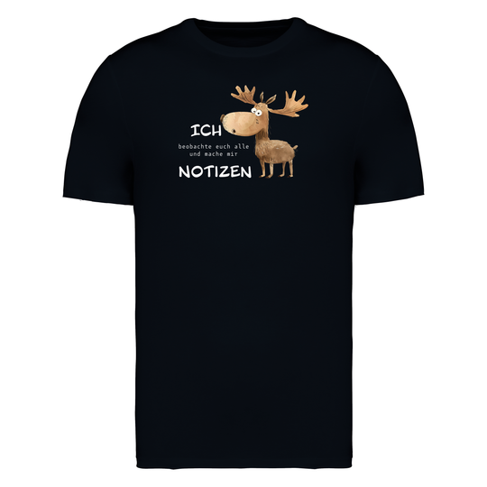 ELCH MACHT NOTIZEN - Herren Bio T-Shirt