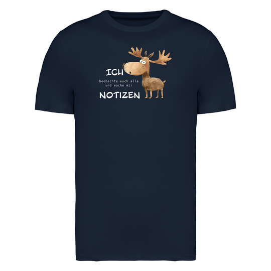 ELCH MACHT NOTIZEN - Herren Bio T-Shirt