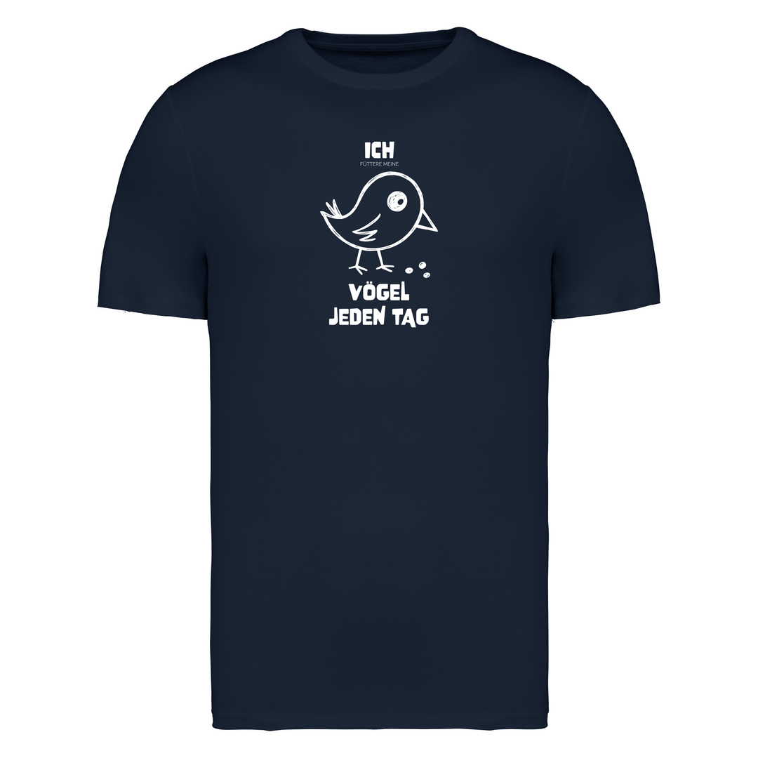 VÖGEL FÜTTERN - Herren Bio T-Shirt