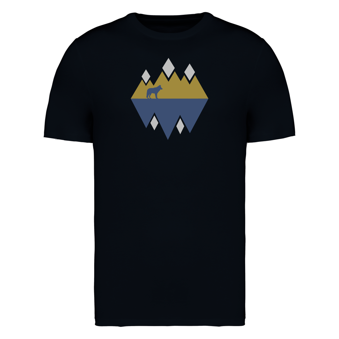 WOLF IM WALD - Herren Bio T-Shirt