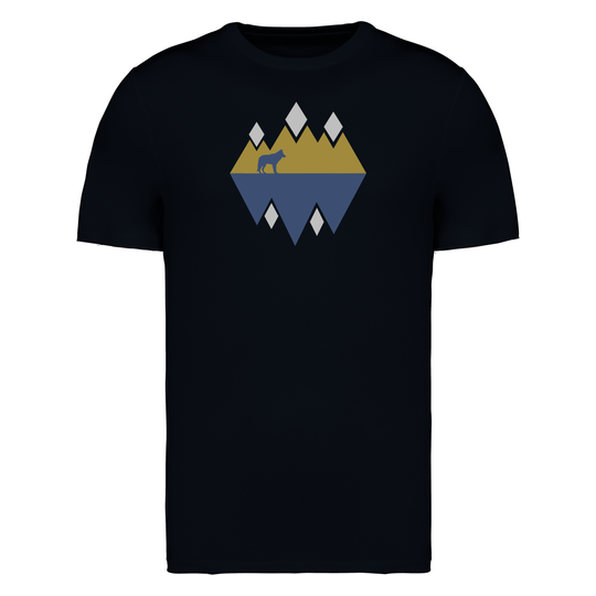 WOLF IM WALD - Herren Bio T-Shirt