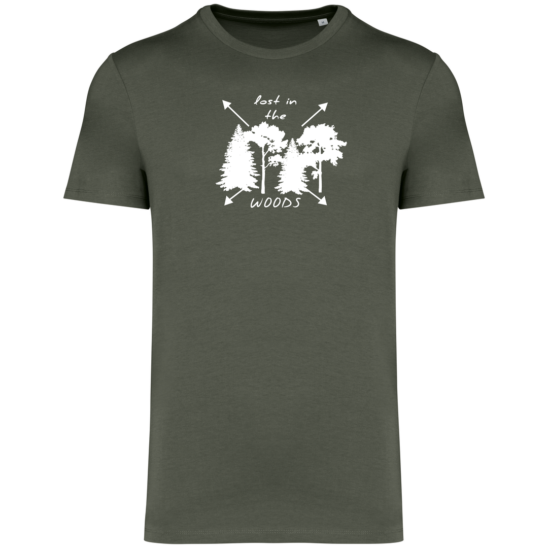 LOST IN THE WOODS - Herren Bio T-Shirt