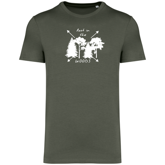 LOST IN THE WOODS - Herren Bio T-Shirt