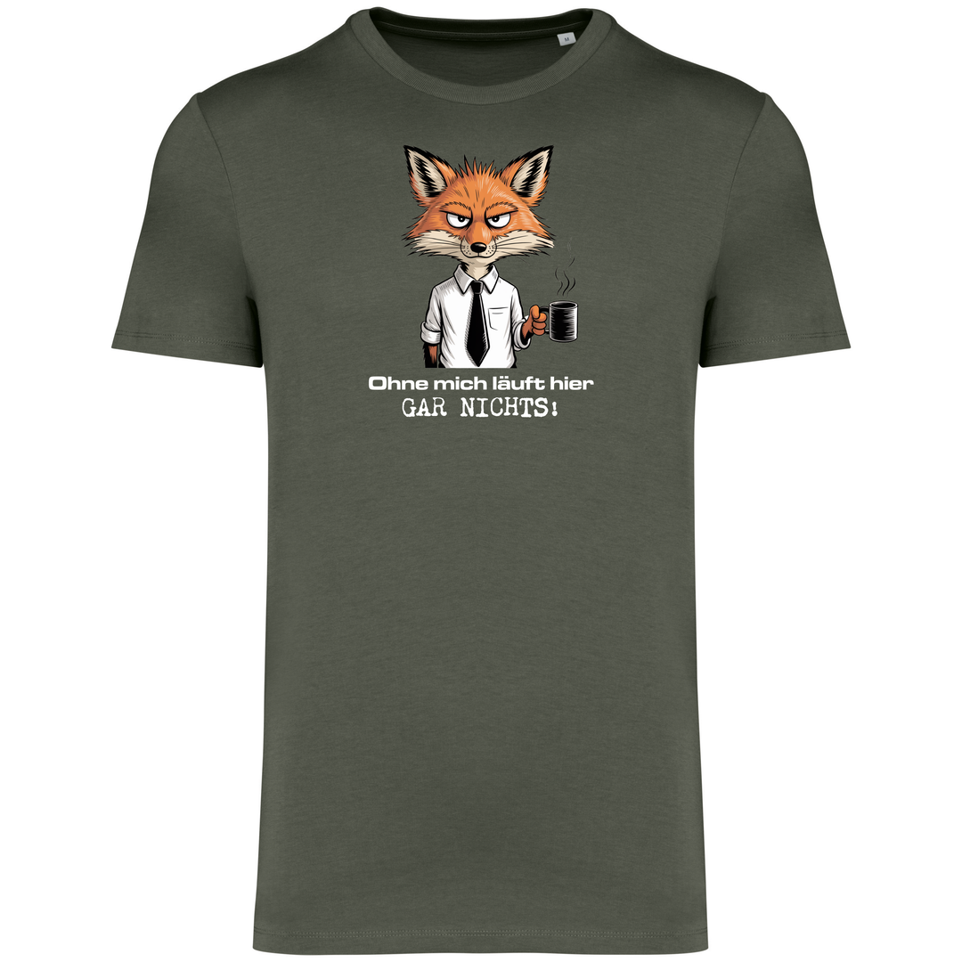 OHNE MICH LÄUFT NICHTS - Herren Bio T-Shirt