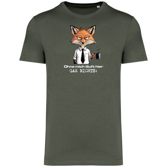 OHNE MICH LÄUFT NICHTS - Herren Bio T-Shirt