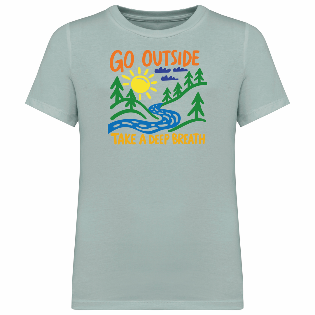 GO OUTSIDE - Kinder Bio T-Shirt