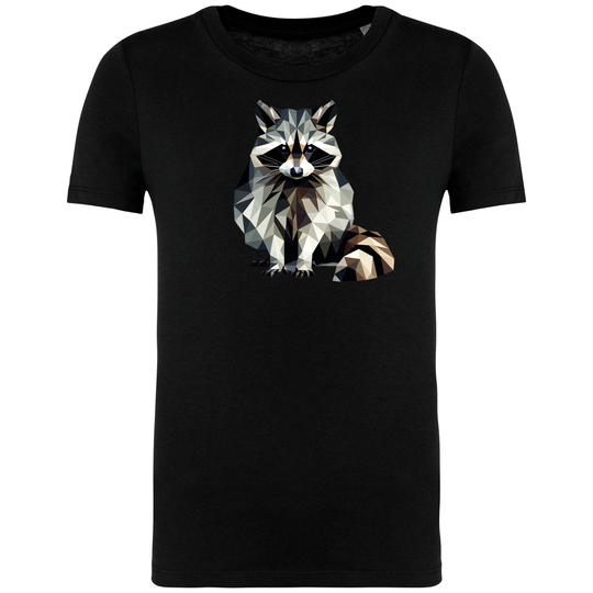 WASCHBÄR POLYGON - Kinder Bio T-Shirt
