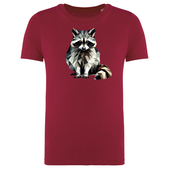 WASCHBÄR POLYGON - Kinder Bio T-Shirt