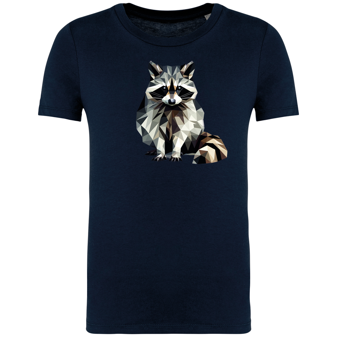 WASCHBÄR POLYGON - Kinder Bio T-Shirt
