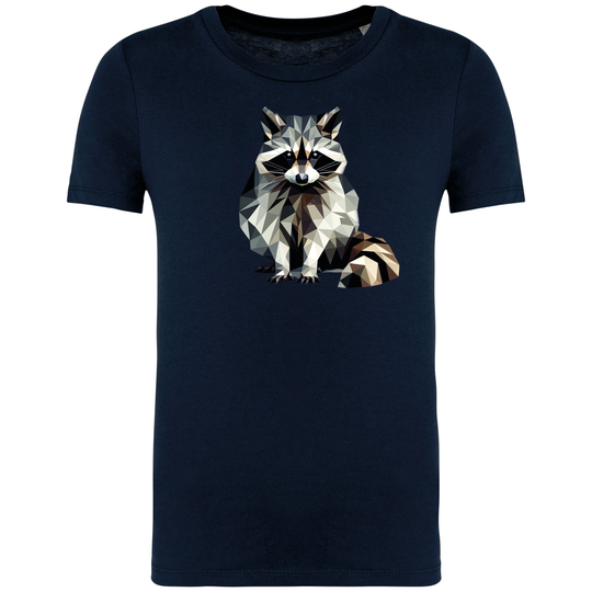 WASCHBÄR POLYGON - Kinder Bio T-Shirt