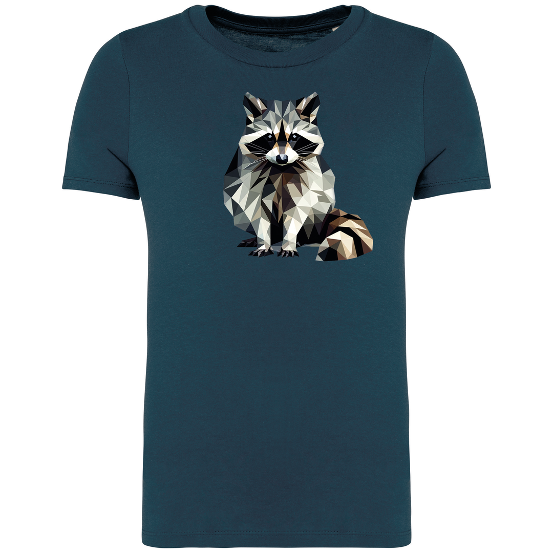 WASCHBÄR POLYGON - Kinder Bio T-Shirt
