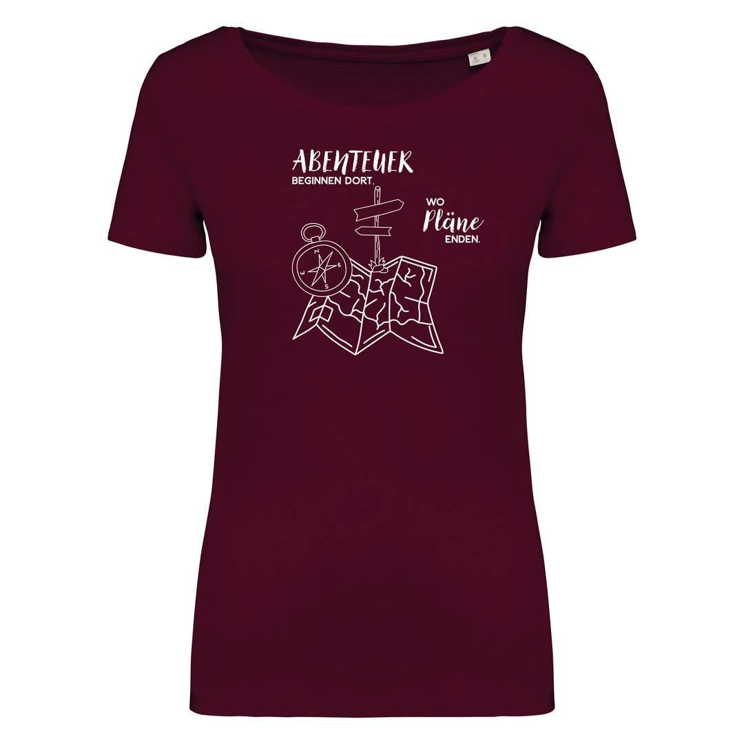 ABENTEUER - Damen Bio T-Shirt